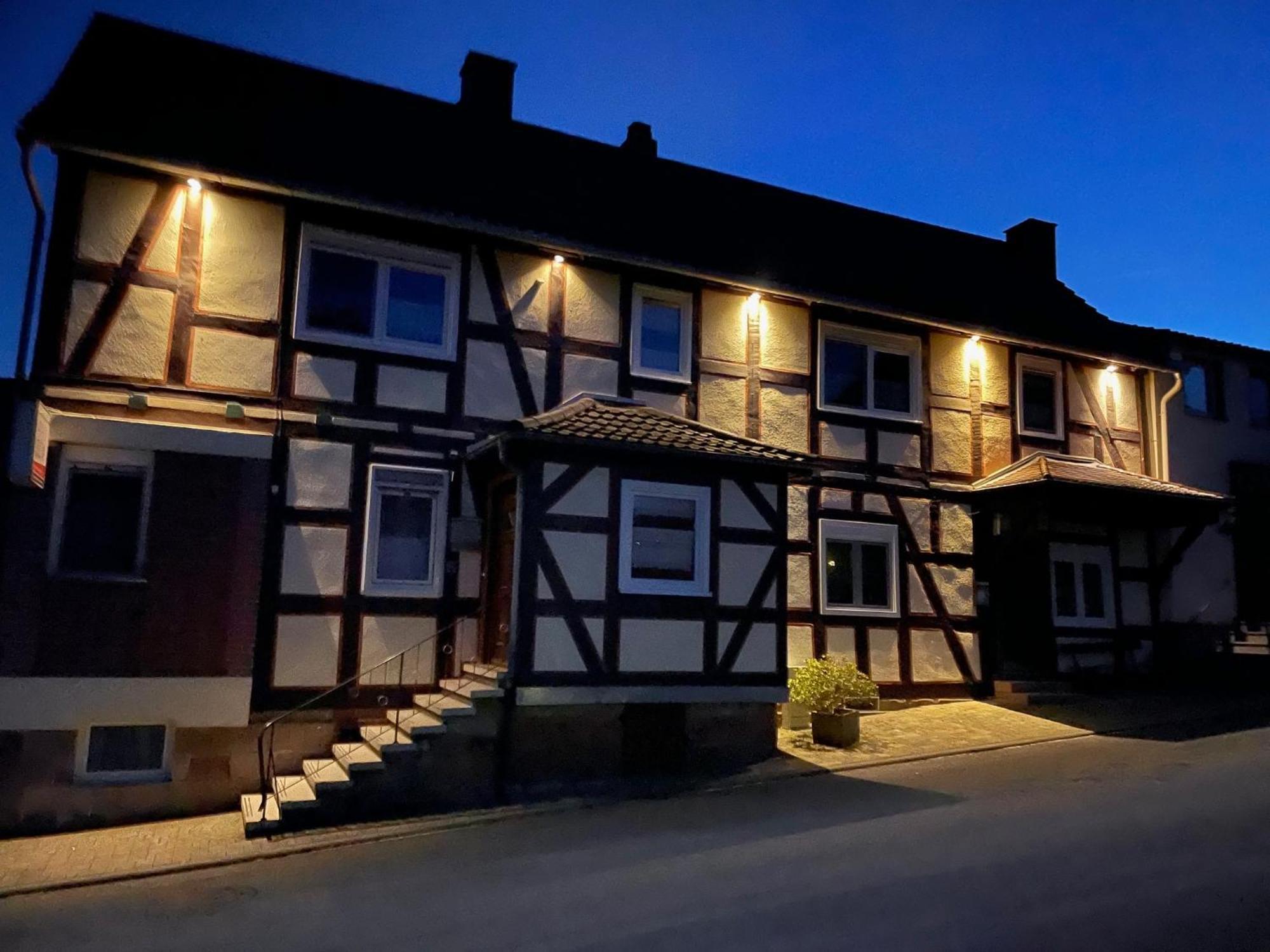 Ferienwohnung Zum Bergschlösschen Gilserberg Exterior foto