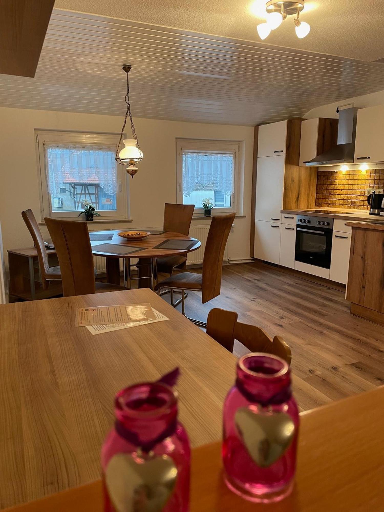 Ferienwohnung Zum Bergschlösschen Gilserberg Exterior foto