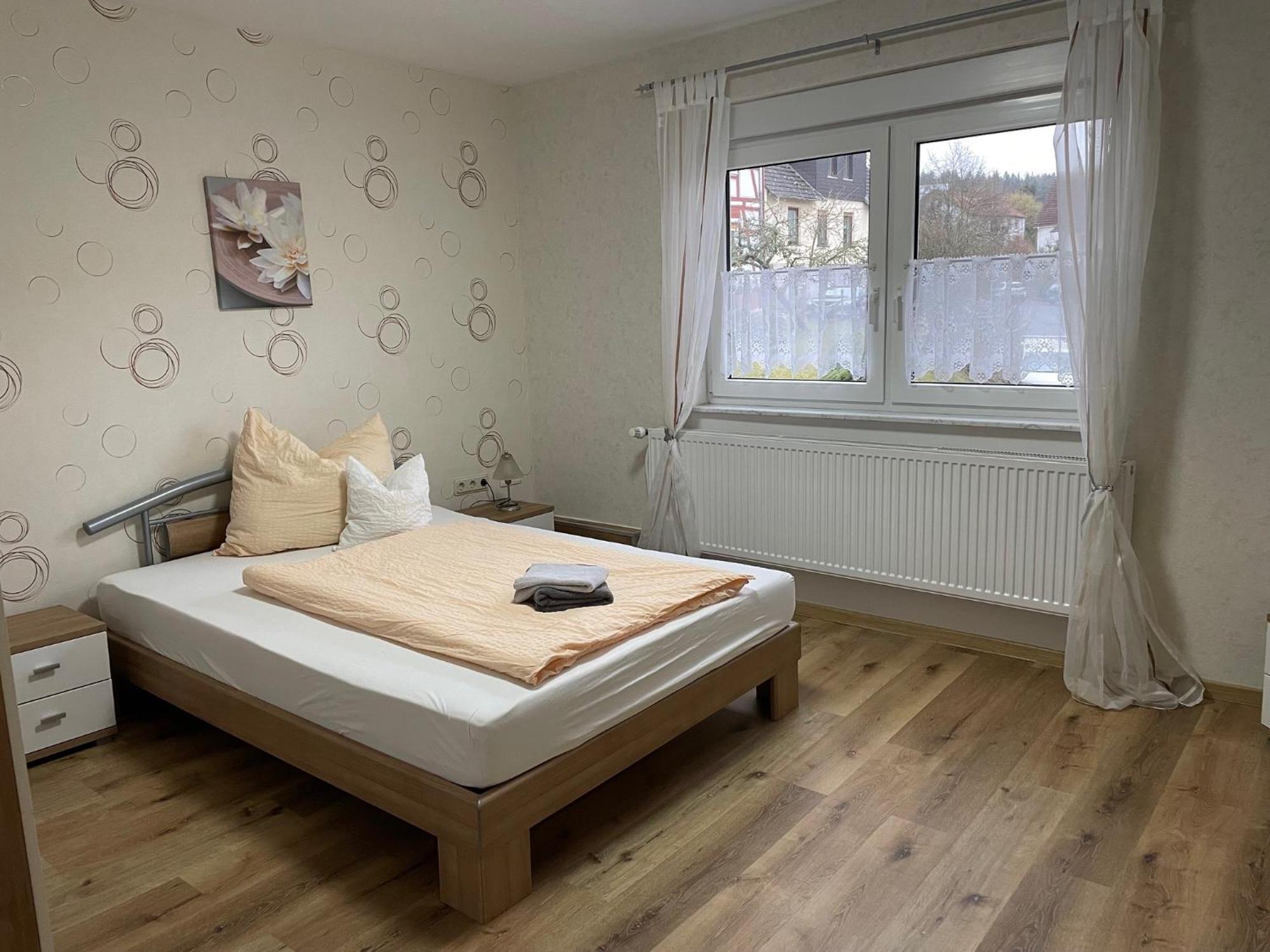 Ferienwohnung Zum Bergschlösschen Gilserberg Exterior foto